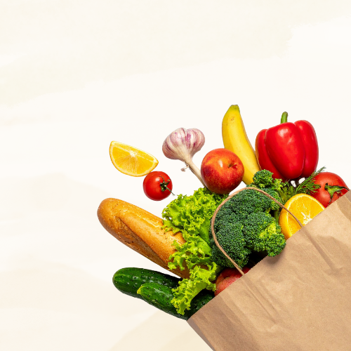 a photo of groceries